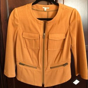 Halogen warm tan utility jacket Petite M